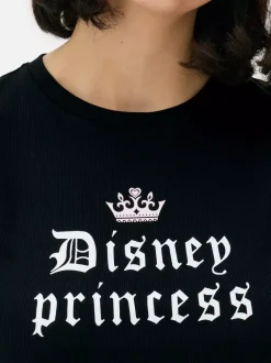 Primark Topy I T-Shirty<Krótki T-shirt z napisem Disney Princess
