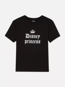 Primark Topy I T-Shirty<Krótki T-shirt z napisem Disney Princess