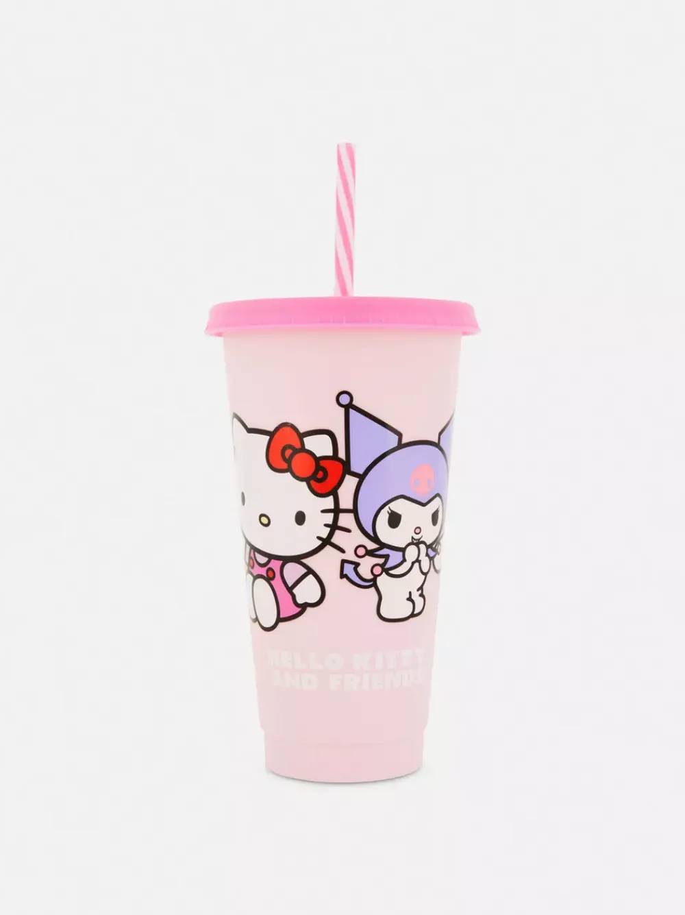 Primark Filiżanki I Kubki<Kubek niekapek ze słomką i motywem Hello Kitty