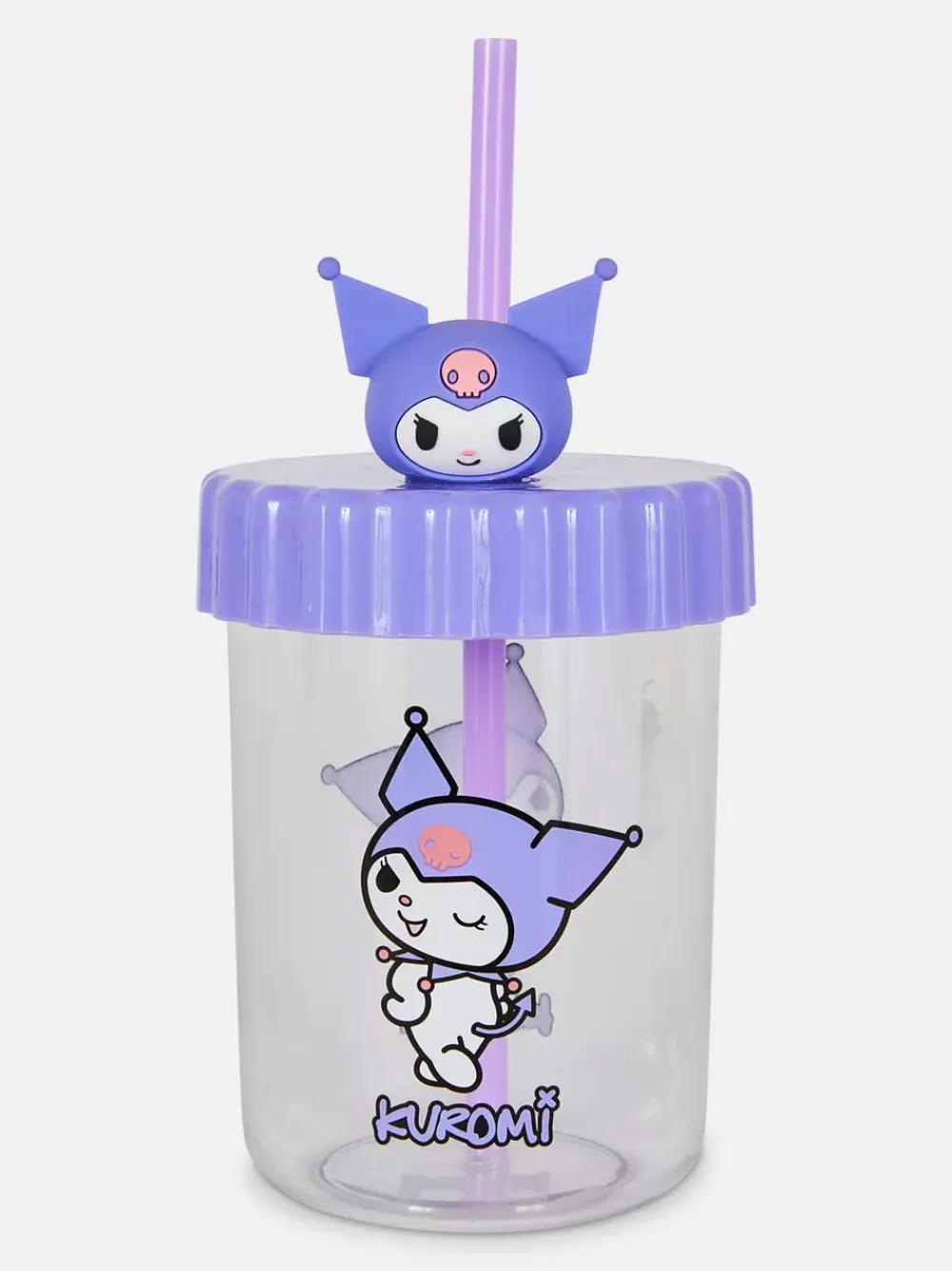 Primark Filiżanki I Kubki<Kubek ze słomką z motywem Kuromi z Hello Kitty