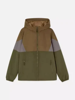 Primark Płaszcze I Kurtki<Kurtka z kapturem w bloki kolorystyczne