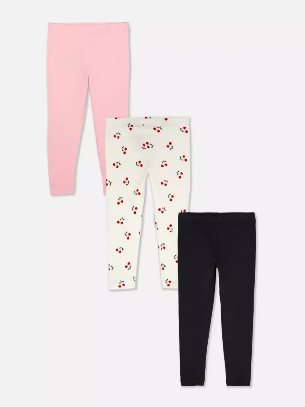 Dzieci Primark Spodnie Dresowe<Legginsy w różnych wzorach, 3 pary