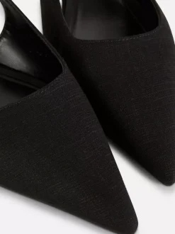 Primark Szpilki<Lniane czółenka z tylnym paskiem