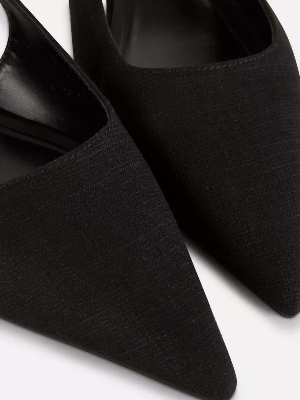 Primark Szpilki<Lniane czółenka z tylnym paskiem