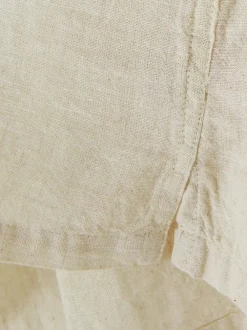 Primark Garnitury I Eleganckie Ubrania|Koszule<Lniany T-shirt z krótkim rękawem, część zestawu