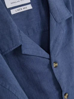 Primark Garnitury I Eleganckie Ubrania|Koszule<Lniany T-shirt z krótkim rękawem, część zestawu
