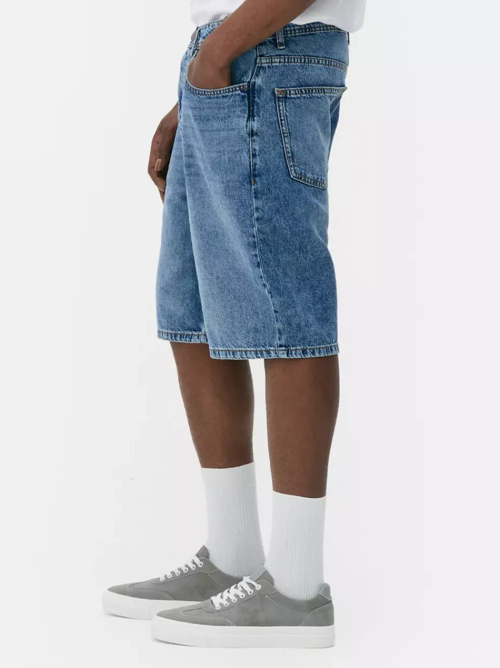 Primark Szorty<Luźne spodenki jeansowe