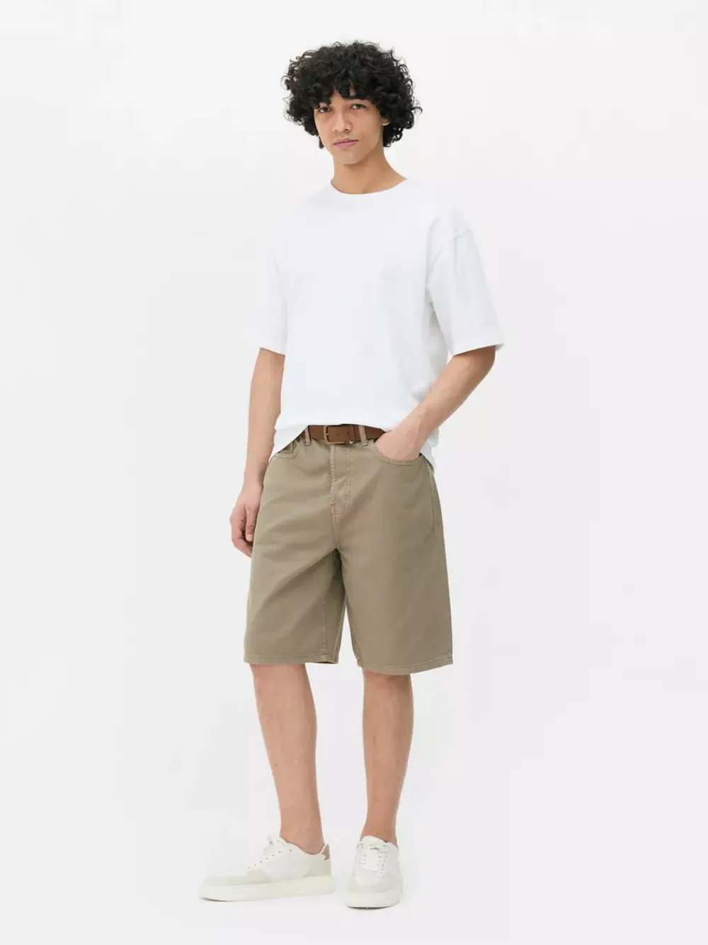 Primark Szorty<Luźne spodenki jeansowe