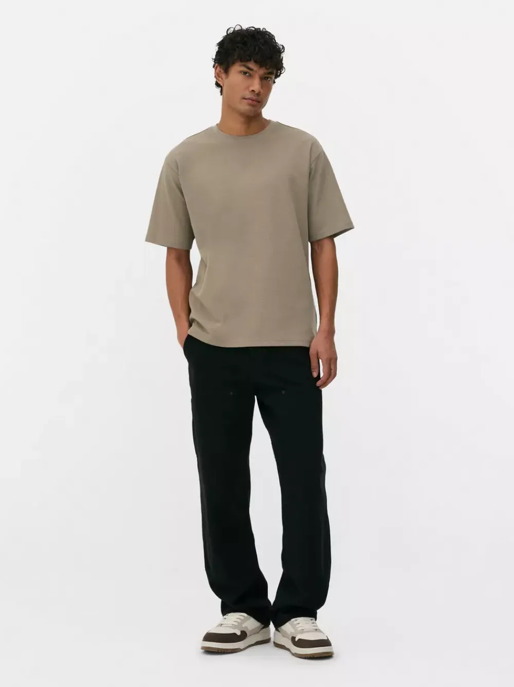 Primark Topy I T-Shirty<Luźny T-Shirt z teksturowanej dzianiny