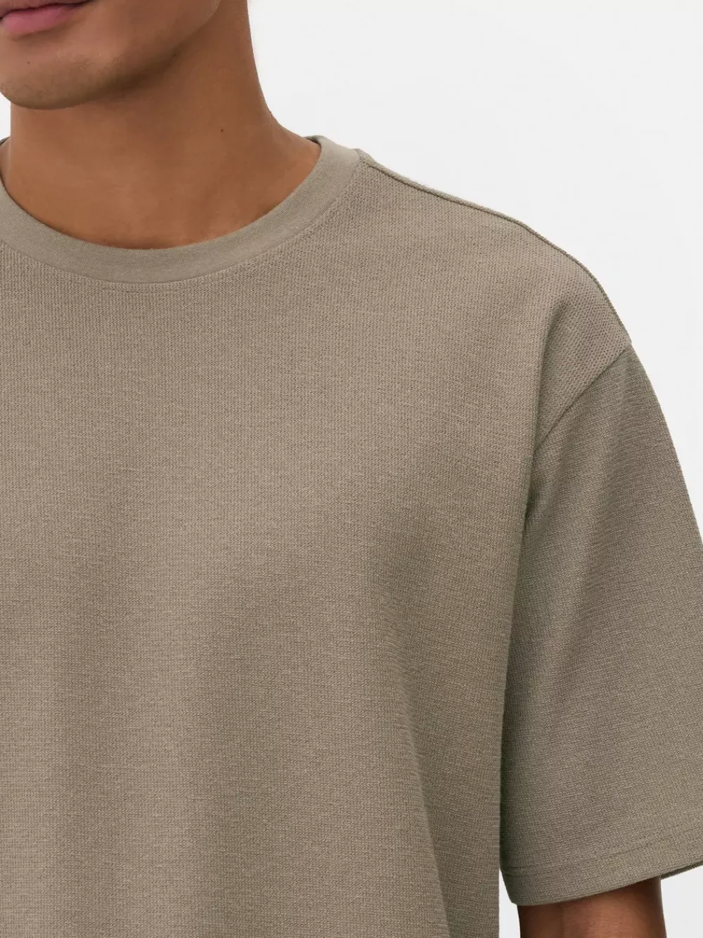 Primark Topy I T-Shirty<Luźny T-Shirt z teksturowanej dzianiny