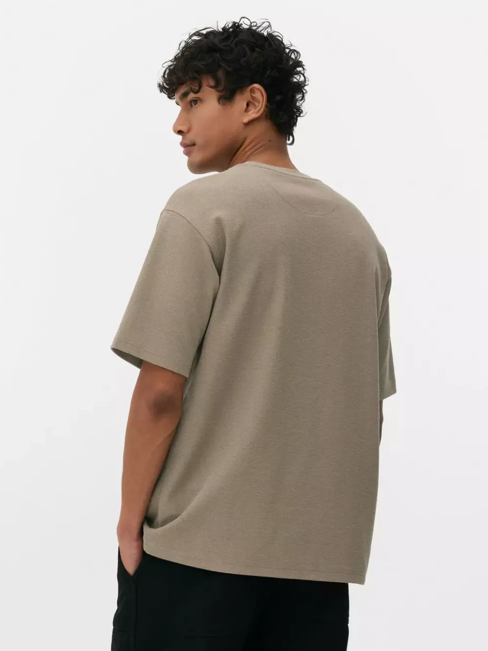 Primark Topy I T-Shirty<Luźny T-Shirt z teksturowanej dzianiny