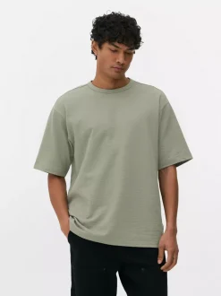 Primark Topy I T-Shirty<Luźny T-shirt z tkaniny seersucker