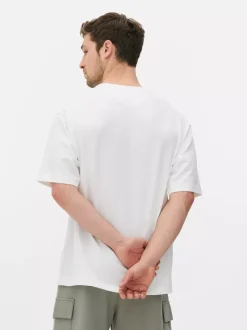 Primark Topy I T-Shirty<Luźny T-shirt z tkaniny seersucker