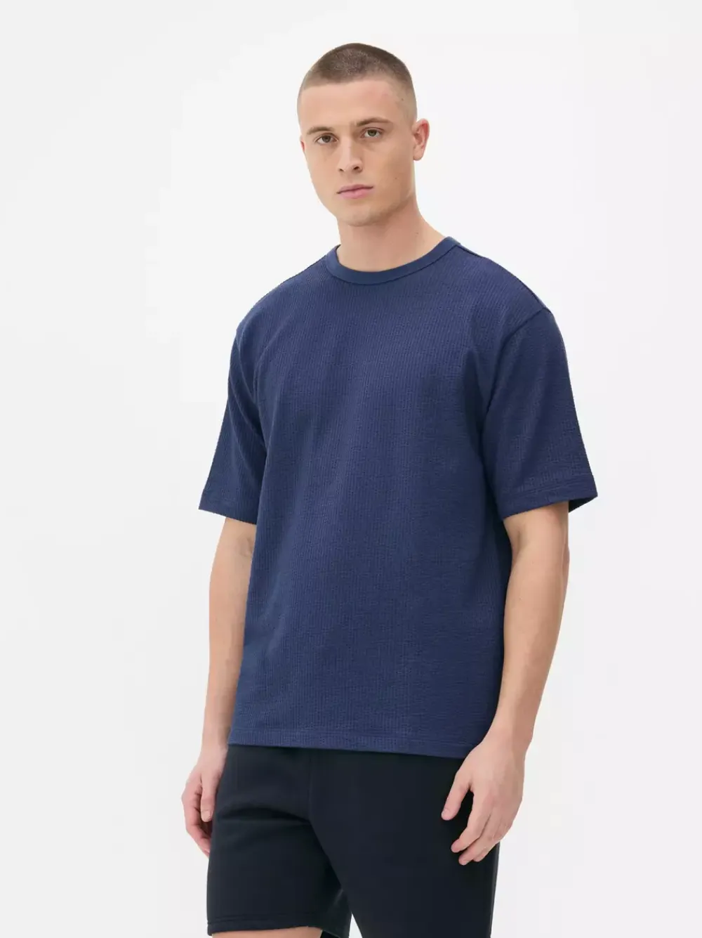 Primark Topy I T-Shirty<Luźny T-shirt z tkaniny seersucker