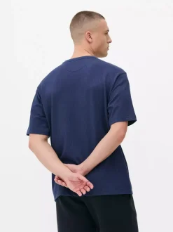 Primark Topy I T-Shirty<Luźny T-shirt z tkaniny seersucker