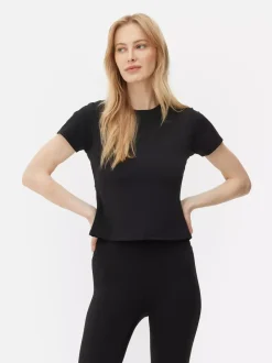 Primark Odzież Domowa I Na Siłownię|Topy I T-Shirty<Miękki T-shirt na siłownię