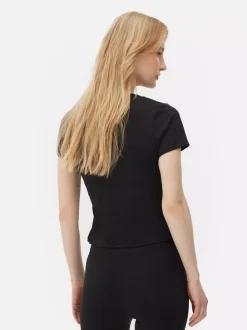 Primark Odzież Domowa I Na Siłownię|Topy I T-Shirty<Miękki T-shirt na siłownię