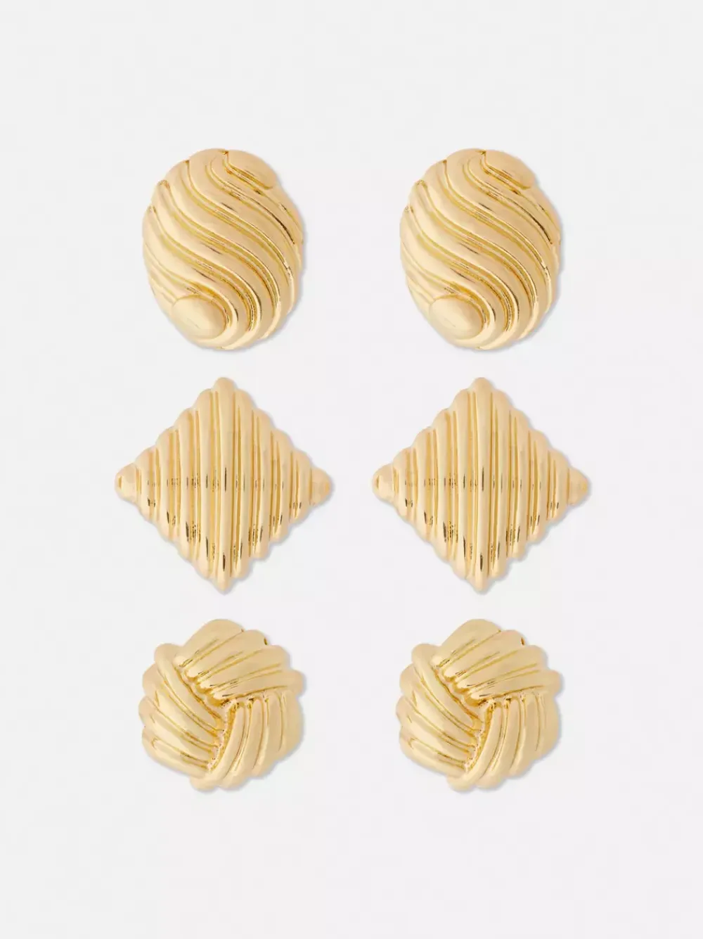 Primark Biżuteria<Miniaturowe kolczyki sztyfty, 3 pary