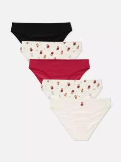 Damskie Primark Majtki Damskie<Minifigi, 5 par