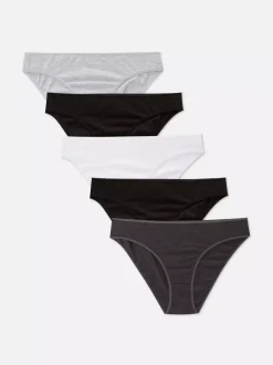 Damskie Primark Majtki Damskie<Minifigi, 5 par