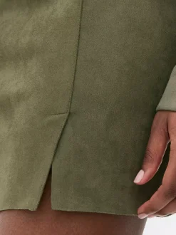 Primark Spódnice<Minispódniczka ze sztucznego zamszu
