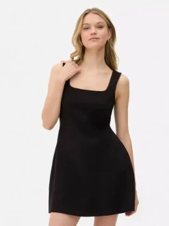 Primark Sukienki<Minisukienka na ramiączkach z kwadratowym dekoltem