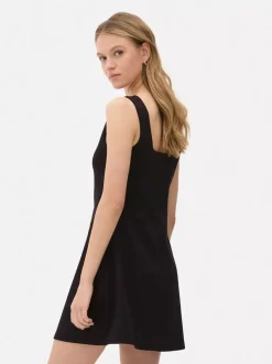Primark Sukienki<Minisukienka na ramiączkach z kwadratowym dekoltem
