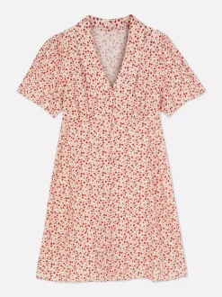 Primark Sukienki<Minisukienka popołudniowa z kołnierzykiem na guzik