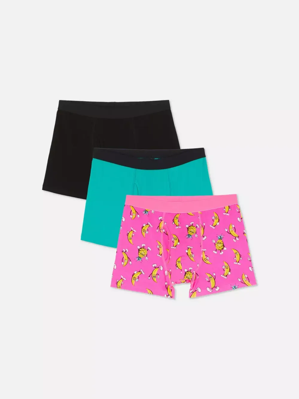 Primark Bielizna<Modne bokserki w ananasy, 3 pary