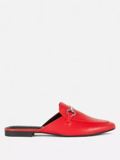Primark Płaskie Buty<Mokasyny typu mule ze sprzączką