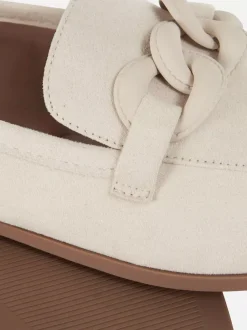 Primark Płaskie Buty<Mokasyny ze sztucznego zamszu z klamrą