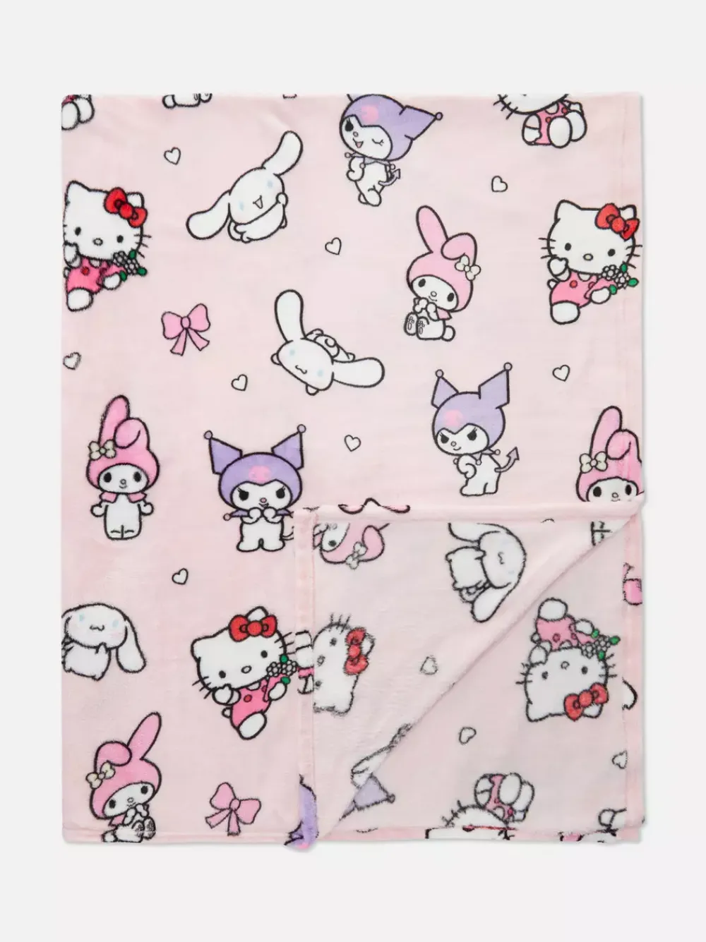 Primark Koce I Narzuty<Narzuta z motywem Hello Kitty i przyjaciół