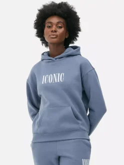 Primark Odzież Domowa I Na Siłownię|Odzież Domowa<Nierozpinana bluza z kapturem i nadrukiem