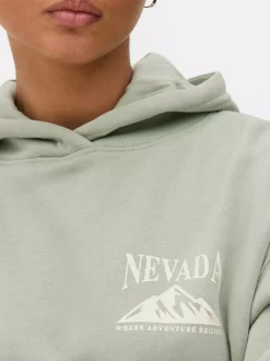 Primark Odzież Domowa I Na Siłownię|Bluzy<Nierozpinana bluza z kapturem i nadrukiem