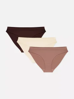 Damskie Primark Majtki Damskie<Niewidoczne figi mini, 3 pary