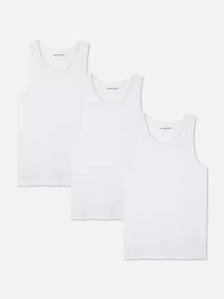 Primark Bielizna|Topy I T-Shirty<Niezbędne koszulki bez rękawów, 3 szt.