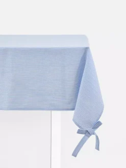 Primark Zastawa Stołowa<Obrus w paski z kokardką