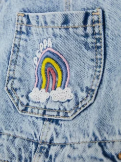 Dzieci Primark Kombinezony<Ogrodniczki jeansowe z motywem Świnki Peppy