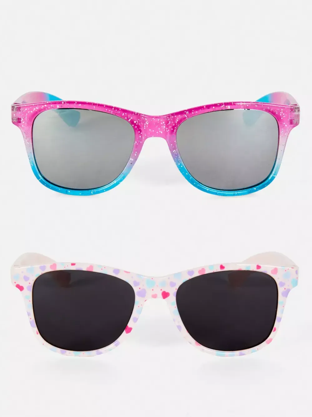 Dzieci Primark Okulary Przeciwsłoneczne<Okulary przeciwsłoneczne z kwadratową oprawą, 2 pary