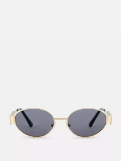Primark Okulary Przeciwsłoneczne<Okulary przeciwsłoneczne z owalną metalową oprawką