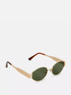 Primark Okulary Przeciwsłoneczne<Okulary przeciwsłoneczne z owalną metalową oprawką