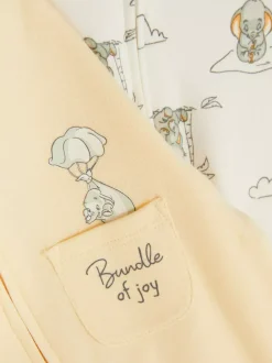 Primark Komplety I Gotowe Stroje|Komplety I Gotowe Stroje<Pajacyki z motywem Dumbo z Disney Classics, 2 szt.