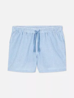 Primark Piżamy<Pasiaste szorty ze sznurkiem z tkaniny seersucker