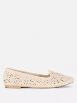 Primark Płaskie Buty<Płaskie baleriny ze strasem i laserowymi wycięciami