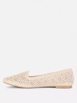 Primark Płaskie Buty<Płaskie baleriny ze strasem i laserowymi wycięciami