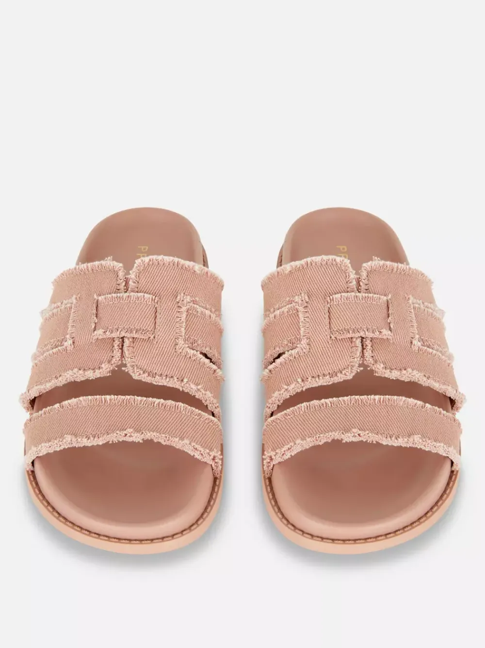 Primark Sandały<Płaskie sandały z przeplatanym wzorem