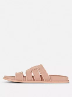 Primark Sandały<Płaskie sandały z przeplatanym wzorem
