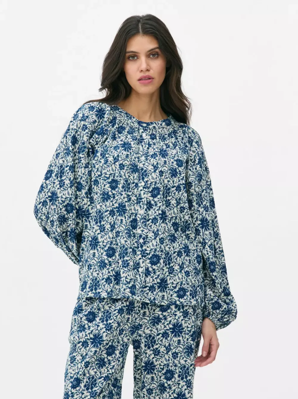 Primark Koszule I Bluzki<Patchworkowa bluzka w kwiaty Paula Echevarría