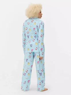 Primark Zestawy Piżamowe<Piżama boyfriend z motywem Hello Kitty i przyjaciół
