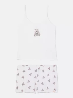 Primark Zestawy Piżamowe<Piżama z górą na ramiączkach i szortami